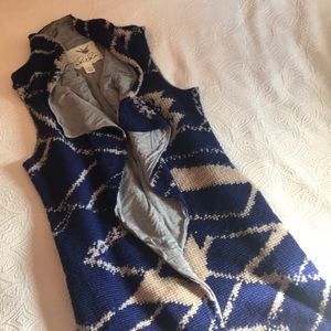 Anthropologie Merima Duster Vest by Tabitha XL